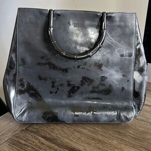 Gucci Bamboo Leather Tote
